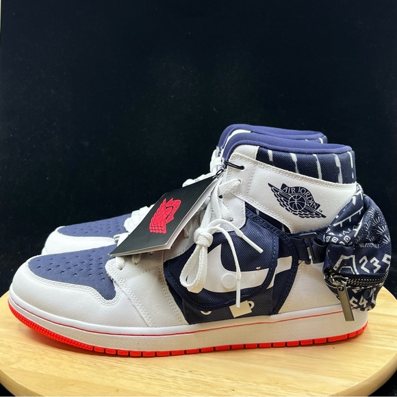 Air Jordan 1 Retro High OG SP Utility Q Stash Men's Sizes ( DV1717 100 ) NIB - Picture 6 of 10